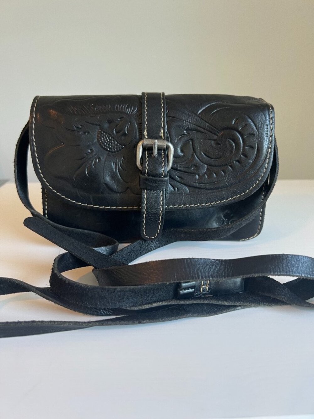 Patrica Nash Torri Black Crossbody Bag